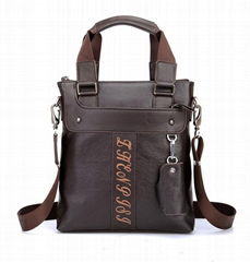 leather bag  men bag shoulder bag  hand bag  fashion bag  business bag 8664-27