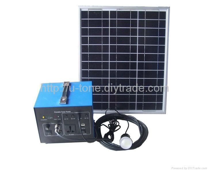 Portable Solar Power System，off-grid solar power system 3