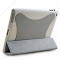 Folio "X"PU Leather Case Pouch Skin Cover for Best Ipad 2 leather case