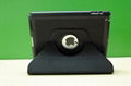 Smart Cover Leather Case with Rotating Stand for Ipad 2- Brown 2