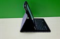 For Rock New iPad Bluetooth Keyboard Leather Case with a Screen Protector 1