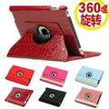 360 Degree Rotatable Leather Case for Apple's Ipad 3 3