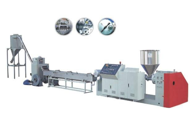 Single Screw Pelletizing Extrusion Line