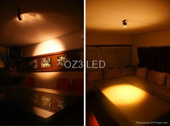 7w&8w focasable led spot light LED track light downlights 5