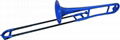 TROMBA plastic  teno trombone with free stand&cleaning kits