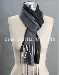 100% silk Brushed Double-faced Scarf 