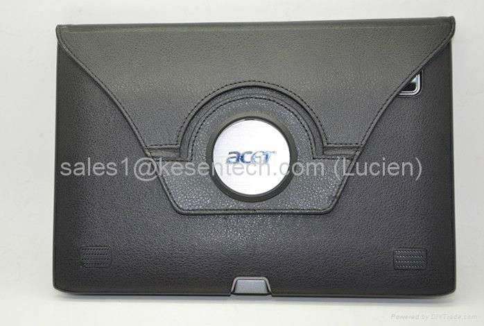 Comfortable leather case for tablet PC 5