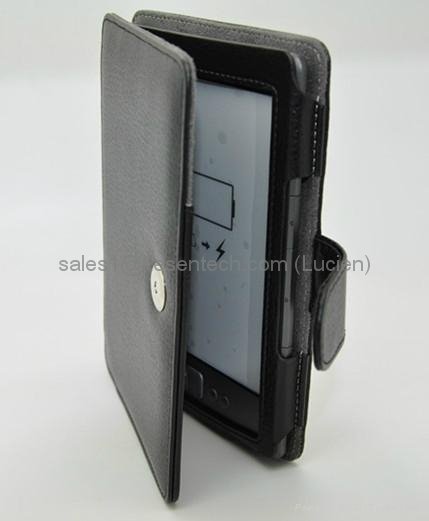 kindle 4 protective leather case 2