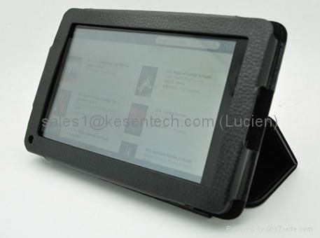 high qulity leatehr case for kindle fire 