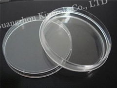 100mm disposable petri dish with easy-grip brim