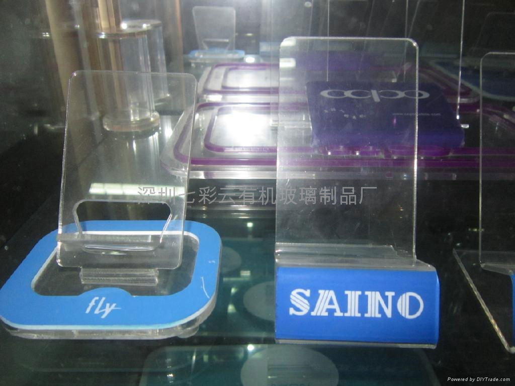 精美有機玻璃手機展示架 5