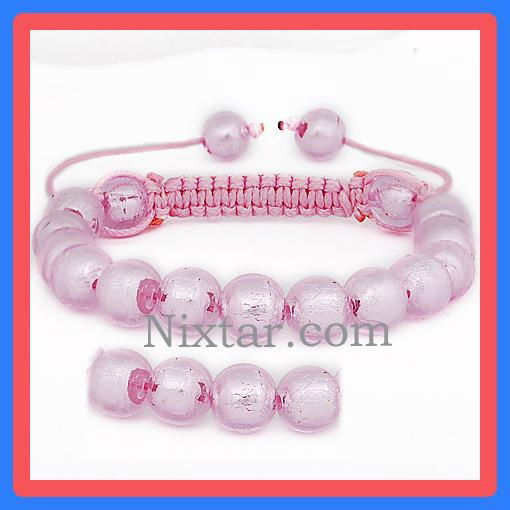 Lampwork Beads Macrame Bracelet Wholesale