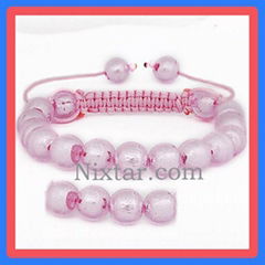 Lampwork Beads Macrame Bracelet Wholesale