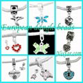 Heart Lock With Key Shape European Bead Wholesale 3