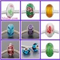 European Glass Bead With Silver Plated Core Wholesale 2