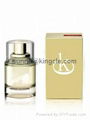 new style glass perfume bottle with cap