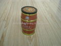 Easy open lid round coffee tin can 1