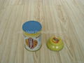 Small round health care tin can with special lid 3