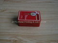 Small rectanguar candy tin cans 5