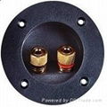 Round car audio terminal box (DH-271-03) 1