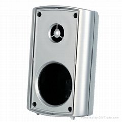 Silver white audio speaker box (DH-1548)