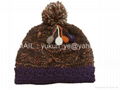 Hand-knitted Cap for Lady 3