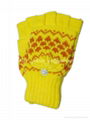 Knitted fashion gloves for lady 4