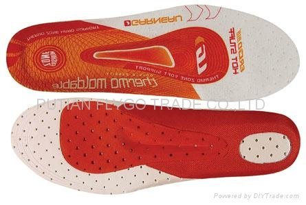  heat-molded insole