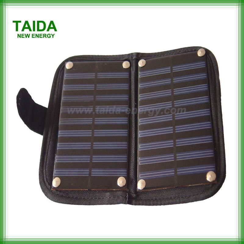 High efficiency cell phone solar charger