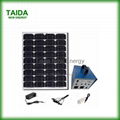 Off-grid solar power system for home TV 1