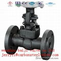 API FORGED STEEL F316  FLANGED GATE VALVE RF-RF 1