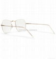 Rose Gold-Tone Square-Frame Optical Glasses 2