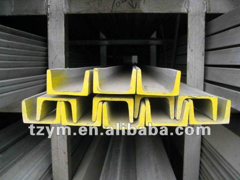 304 hot rolled pickled stainless steel channel bar 5