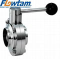 Sanitary Butterfly valve 1