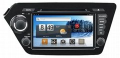 Android dvd gps for KIA K2 with wifi, 3g 