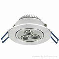 3w LED ceiling light