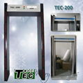 multi-zone TEC-200 door frame metal detector with wholesale price  1