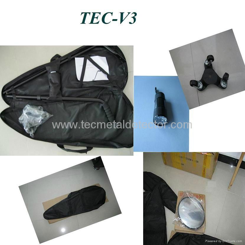 LED light security undercar inspection mirror TEC-V3