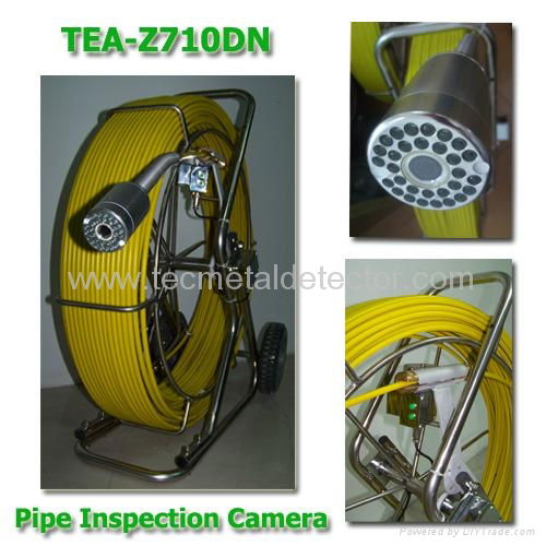 60~120M digital sewer pipe inspection camera with DVR  TEC-Z710DN 