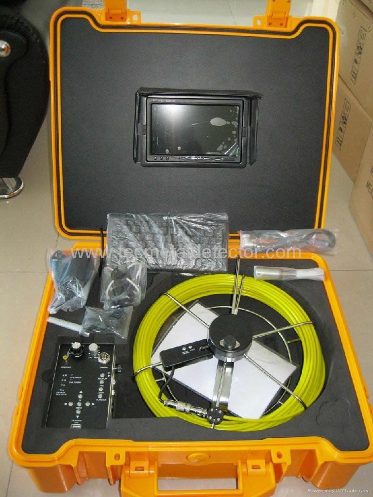Well cctv Sewer Pipe Inspection With DVR , Keyboard and ABS Box TEC-Z710DK 2