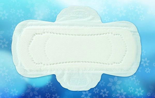 240mm regular sanitary napkins with channels OEM