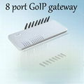 GoIP 8/8 ports GSM VoIP gateway,support sip &H.323 1