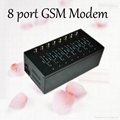 wavecom gsm modem 8 ports,usb modem AT