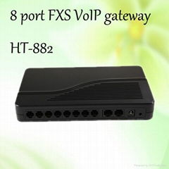 1/2/4/8 ports FXS VoIP gateway,ATA gateway