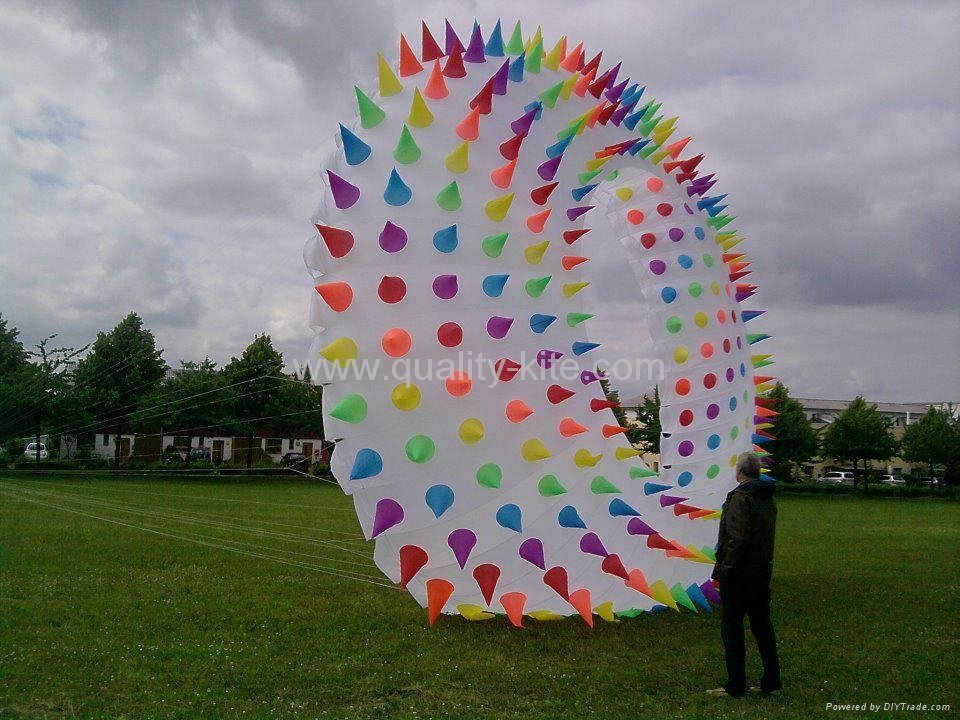 10m ring kite with spikies 3