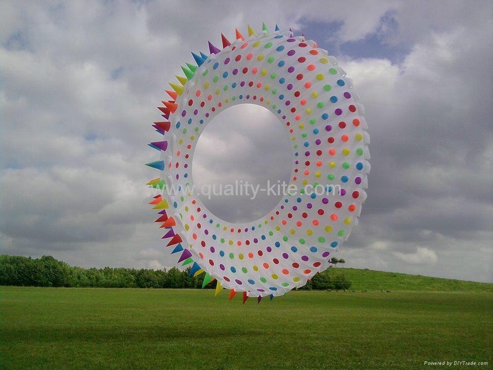 10m ring kite with spikies 5