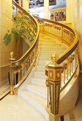 copper handrail