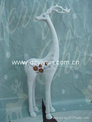 resin animal deer fogurine home decorations