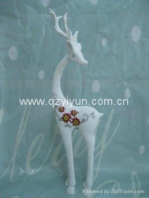 resin animal deer fogurine home decorations 2