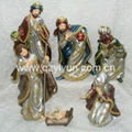 resin nativity set decorations 3